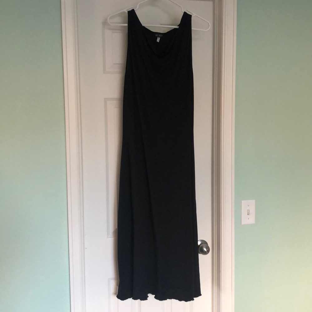 Sexy form fitting black dress